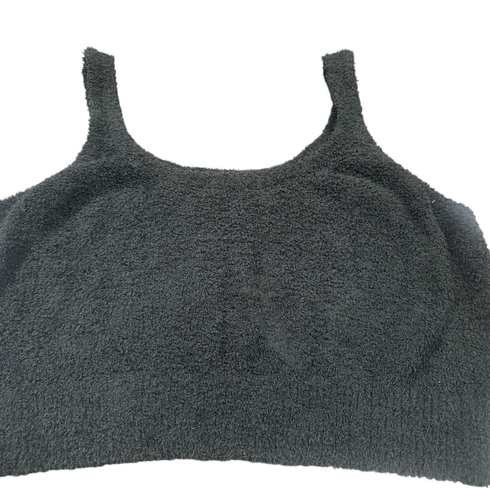 Stars Above Black Textured Top